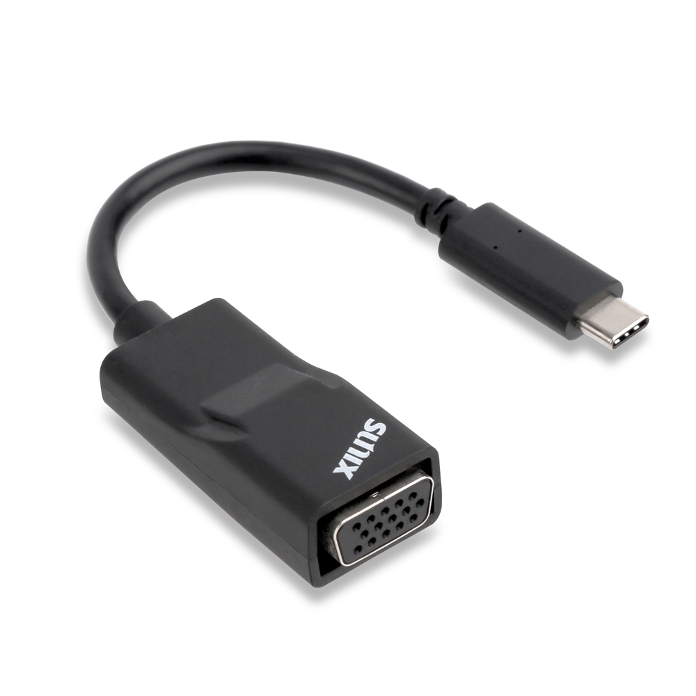 SUNIX C2VC7A0 USB-C to VGA 노트북 USB-C에서 구형VGA 디스플레이로 화면송출